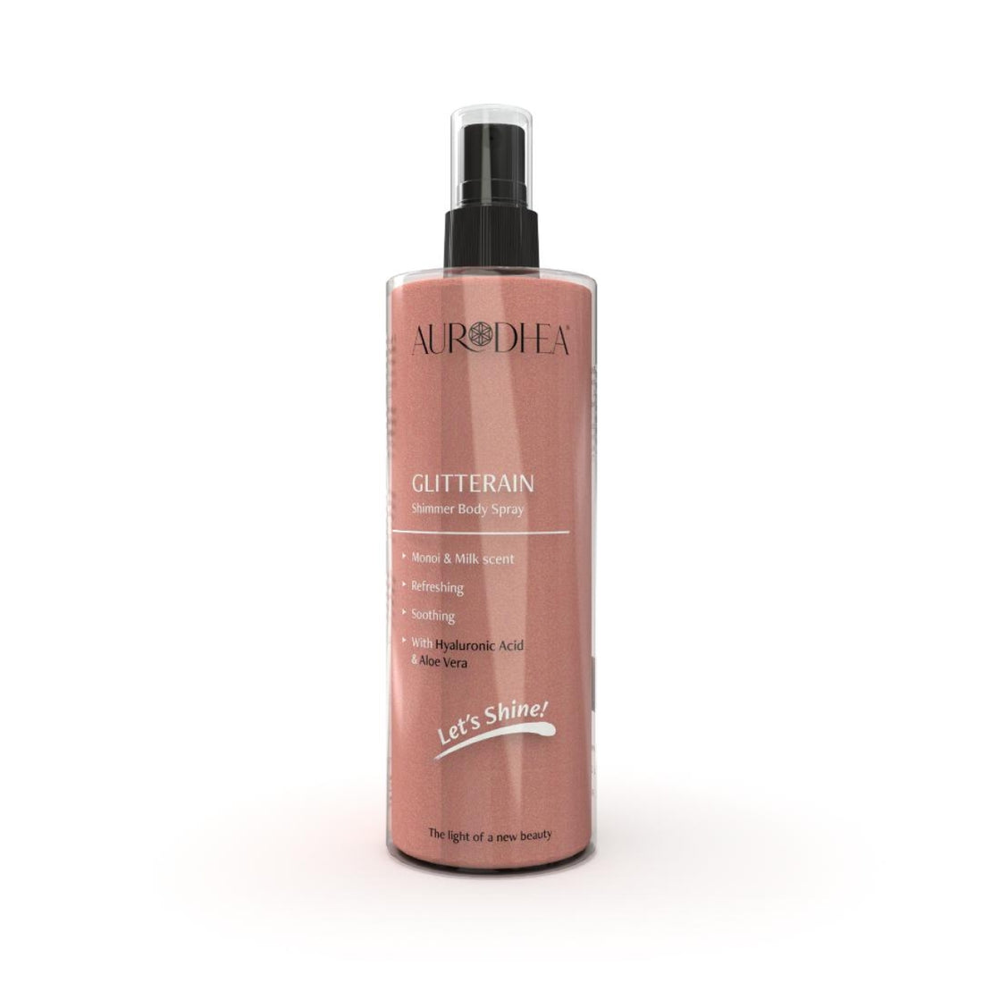 GLITTERAIN - Golden Shimmer Body Spray (Parfum de monoï et de lait) - 150 ml SOL21
