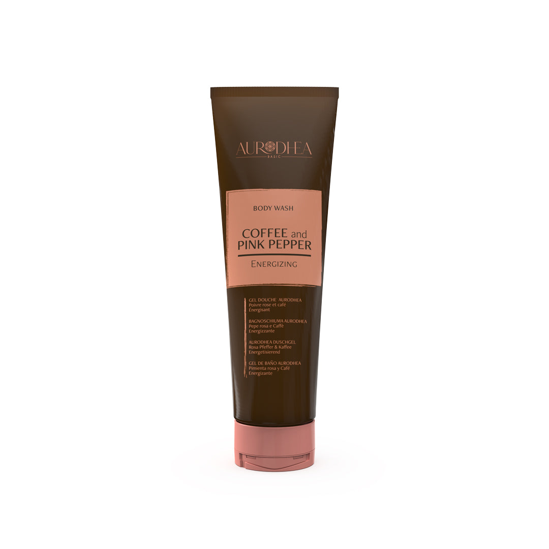 Gel douche Aurodhea- parfum Poivre rose et café - 250 ml BS12