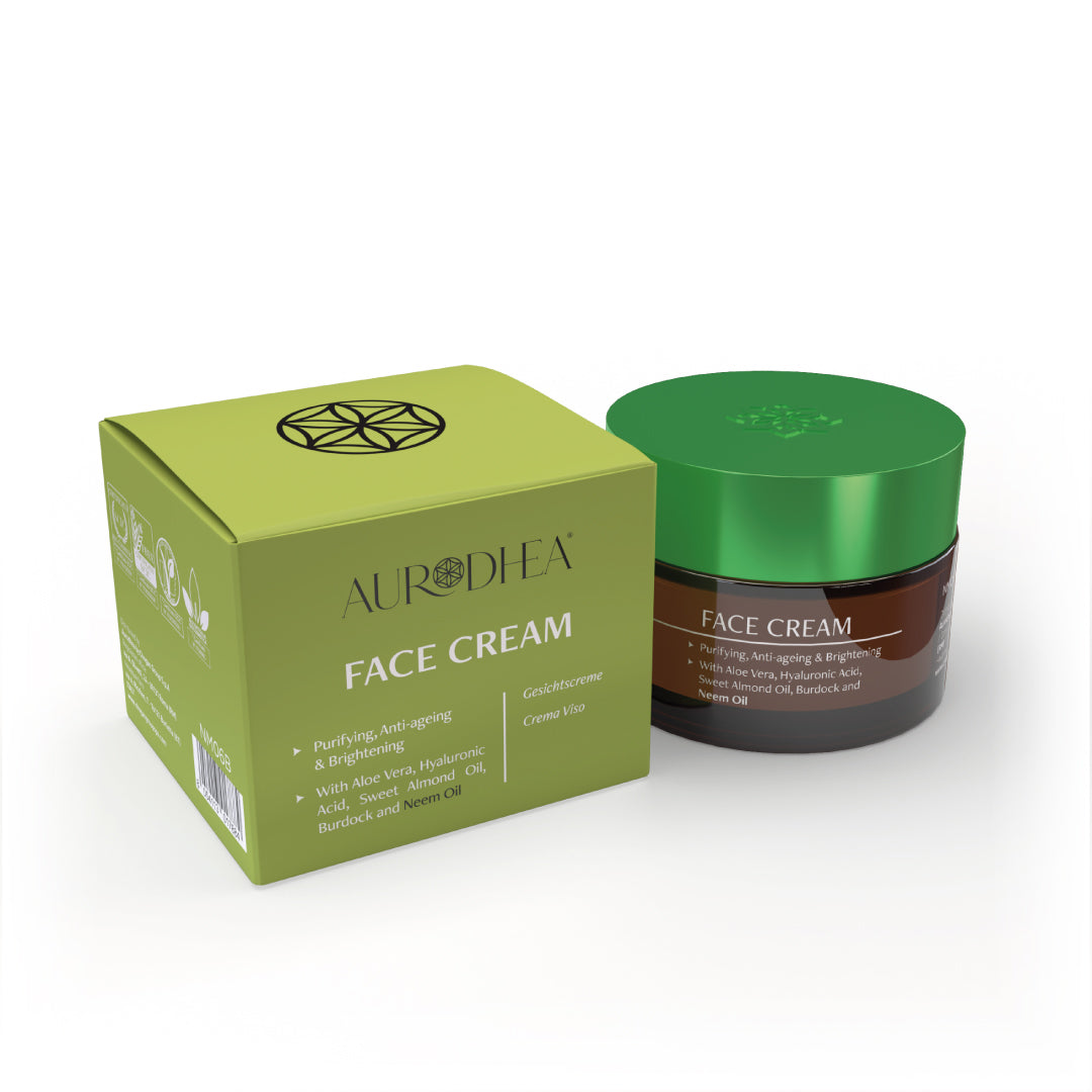 Crème visage à l’huile de Neem - 50 ml NM06B